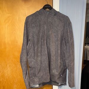 Lululemon Gray Hooded Jacket